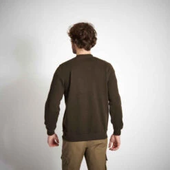 PULL CHASSE MARRON 100 9 PULL CHASSE MARRON 100 -ProSportif Boutique pull chasse vert 100 2