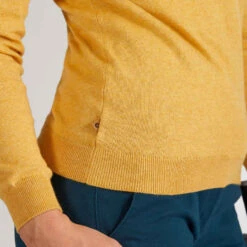 PULL DE GOLF FEMME JAUNE -ProSportif Boutique pull de golf femme bordeaux 9