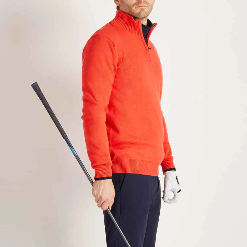 PULL GOLF TEMPS FROID POUR HOMME ROUGE 5 PULL GOLF TEMPS FROID POUR HOMME ROUGE – Image 3