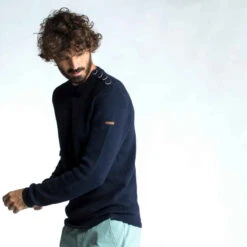 Tribord Pull Marin Homme Bleu Marine -ProSportif Boutique pull marin homme beige raye bleu 11