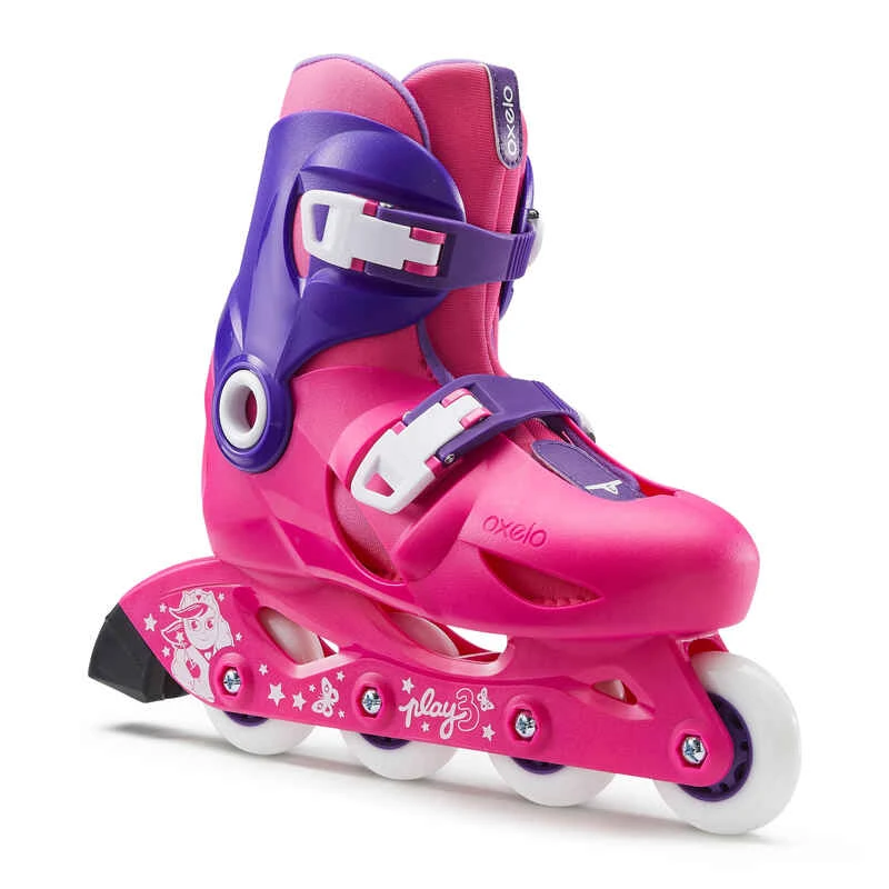 Roller Enfant PLAY3 Rose Violet 3 Roller Enfant PLAY3 Rose Violet
