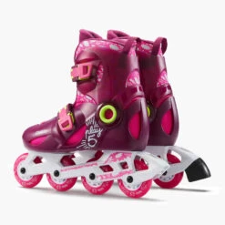 Roller Enfant PLAY5 Tonic Rose -ProSportif Boutique roller enfant play5 gris clair 5