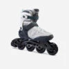 Roller Fitness Adulte FIT500 Ice Grey 2 Roller Fitness Adulte FIT500 Ice Grey -ProSportif Boutique roller fitness femme fit500 peppermint