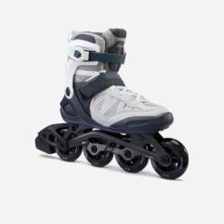 Roller Fitness Adulte FIT500 Ice Grey