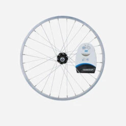 BTWIN Roue Vélo Enfant 20 Pouces Arrière Simple Paroi Roue Libre Argent -ProSportif Boutique roue velo enfant 20 pouces arriere simple paroi roue libre argent 2