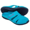 Sabots De Piscine Femme - Clog 100 - Bleu Luxury -ProSportif Boutique sabots de piscine femme clog 100 bleu luxury