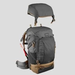 Sac à Dos De Voyage Homme 50L - Travel 500 -ProSportif Boutique sac a dos 50 litres de trek voyage travel 500 gris homme 9