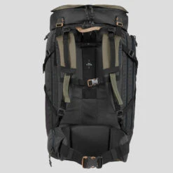 Sac à Dos De Trekking Et Voyage 60 L - TRAVEL 100 -ProSportif Boutique sac a dos 60 litres de trek voyage travel 100 kaki 3