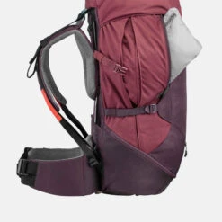 Sac à Dos De Trekking Femme 50 L - MT 100 EASYFIT -ProSportif Boutique sac a dos de trekking en montagne femme trek 100 easyfit 50l rouge jed 11