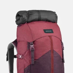 Sac à Dos De Trekking Femme 50 L - MT 100 EASYFIT -ProSportif Boutique sac a dos de trekking en montagne femme trek 100 easyfit 50l rouge jed 12