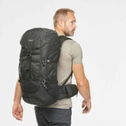 Sac à Dos De Voyage 50L - TRAVEL 100 -ProSportif Boutique sac a dos trekking forclaz 50 litres gris 16
