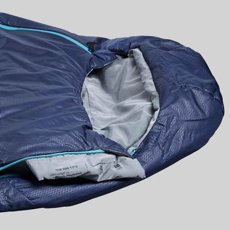 Sac De Couchage De Trekking - MT500 15°C - Polyester 7 Sac De Couchage De Trekking - MT500 15°C - Polyester – Image 5
