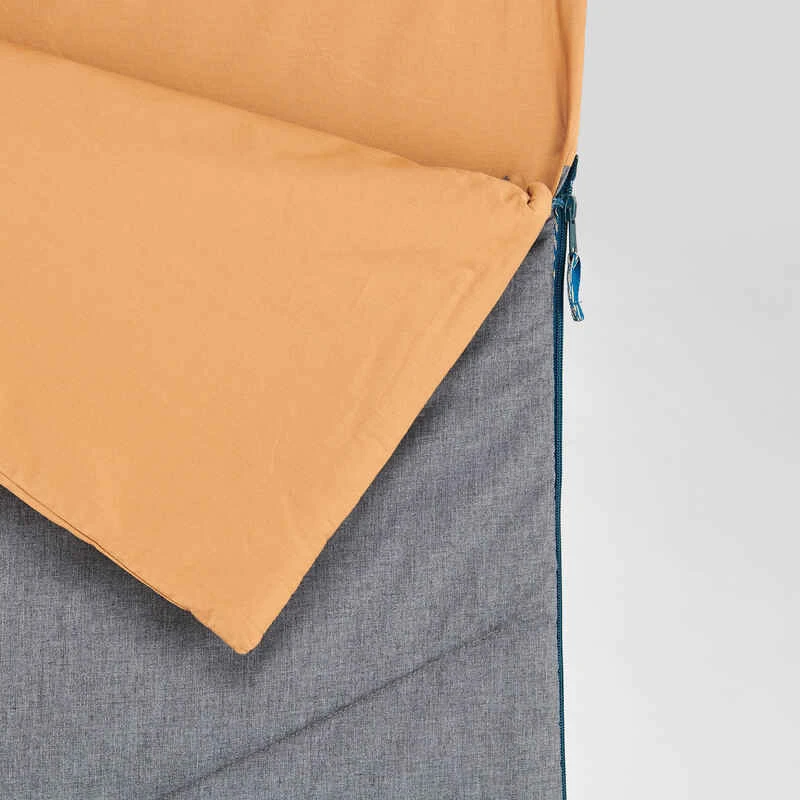 Quechua SAC DE COUCHAGE EN COTON POUR LE CAMPING - ARPENAZ 20° COTON 6 Quechua SAC DE COUCHAGE EN COTON POUR LE CAMPING - ARPENAZ 20° COTON – Image 4