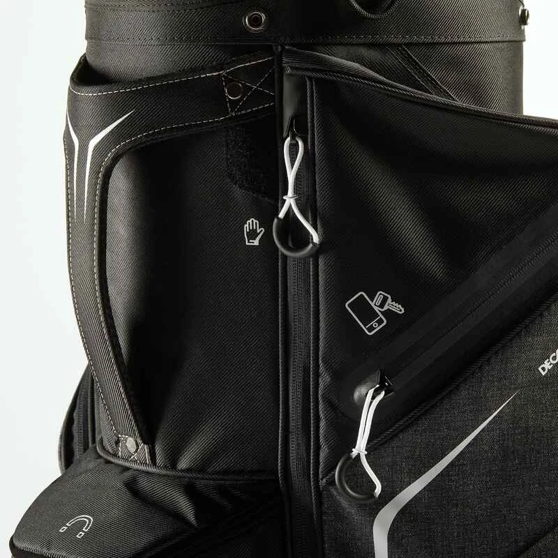 SAC DE GOLF CHARIOT NOIR 9 SAC DE GOLF CHARIOT NOIR â Image 7