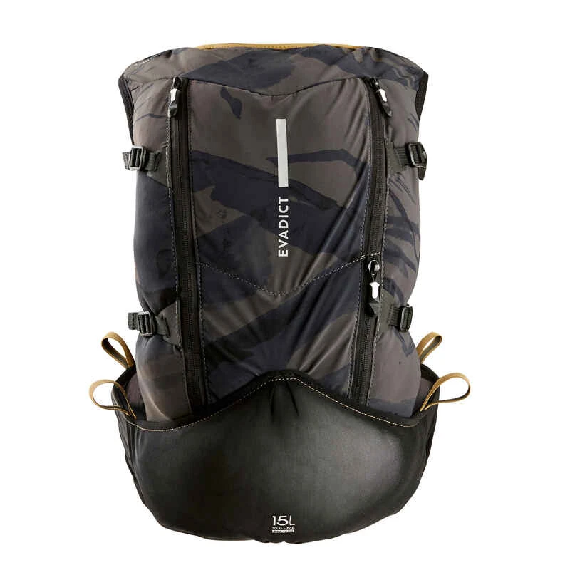 SAC DE TRAIL ULTRA MIXTE 15L NOIR BRONZE 4 SAC DE TRAIL ULTRA MIXTE 15L NOIR BRONZE – Image 2