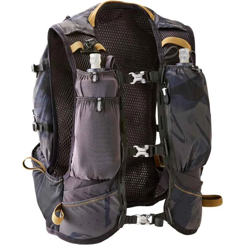 SAC DE TRAIL ULTRA MIXTE 15L NOIR BRONZE 6 SAC DE TRAIL ULTRA MIXTE 15L NOIR BRONZE – Image 4