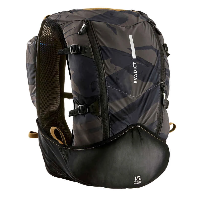 SAC DE TRAIL ULTRA MIXTE 15L NOIR BRONZE 3 SAC DE TRAIL ULTRA MIXTE 15L NOIR BRONZE