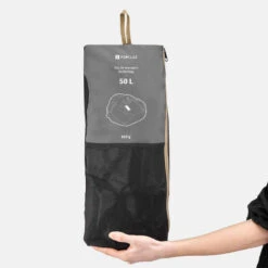 Sac De Transport De Trekking - 50L - DUFFEL 100 BASIC -ProSportif Boutique sac de transport de trek duffel 100 basic 50l noir 2