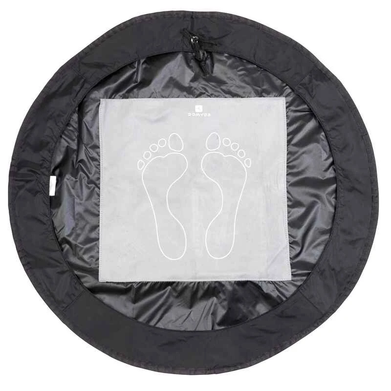 Sac Fitness PTWO Domyos Noir 4 Sac Fitness PTWO Domyos Noir – Image 2