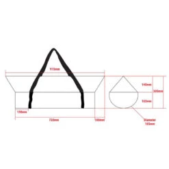 SAC FITNESS DE TAPIS DE SOL - GRIS -ProSportif Boutique sac tapis de sol universel gris 5