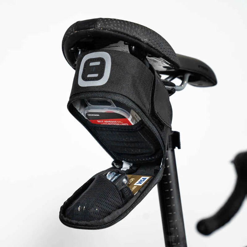 Riverside SACOCHE DE SELLE EASY M 0.6L NOIR 4 Riverside SACOCHE DE SELLE EASY M 0.6L NOIR – Image 2