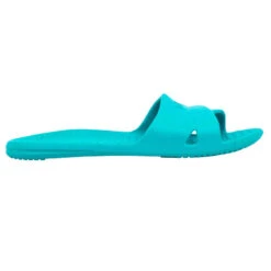 Sandale Claquette Piscine Femme SLAP 100 BASIC Bleu Mer -ProSportif Boutique sandales de piscine femme slap 100 basic bleu fonce 2