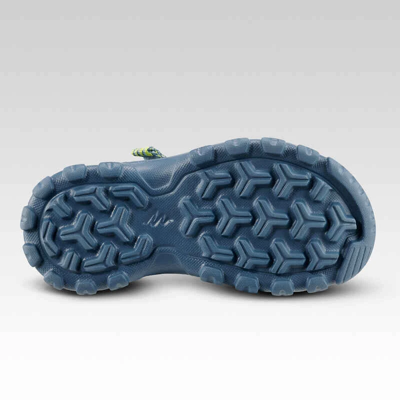 Quechua Sandales De Randonnée MH100 KID Bleues Et Jaunes - Enfant - 24 AU 31 5 Quechua Sandales De Randonnée MH100 KID Bleues Et Jaunes - Enfant - 24 AU 31 – Image 3
