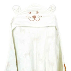 Serviette De Bain En Coton Pour Bébé Imprimé SAVANE Avec Capuche -ProSportif Boutique serviette de bain en coton pour bebe imprime savane avec capuche 3