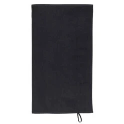 Serviette Petite Fitness Coton Noir