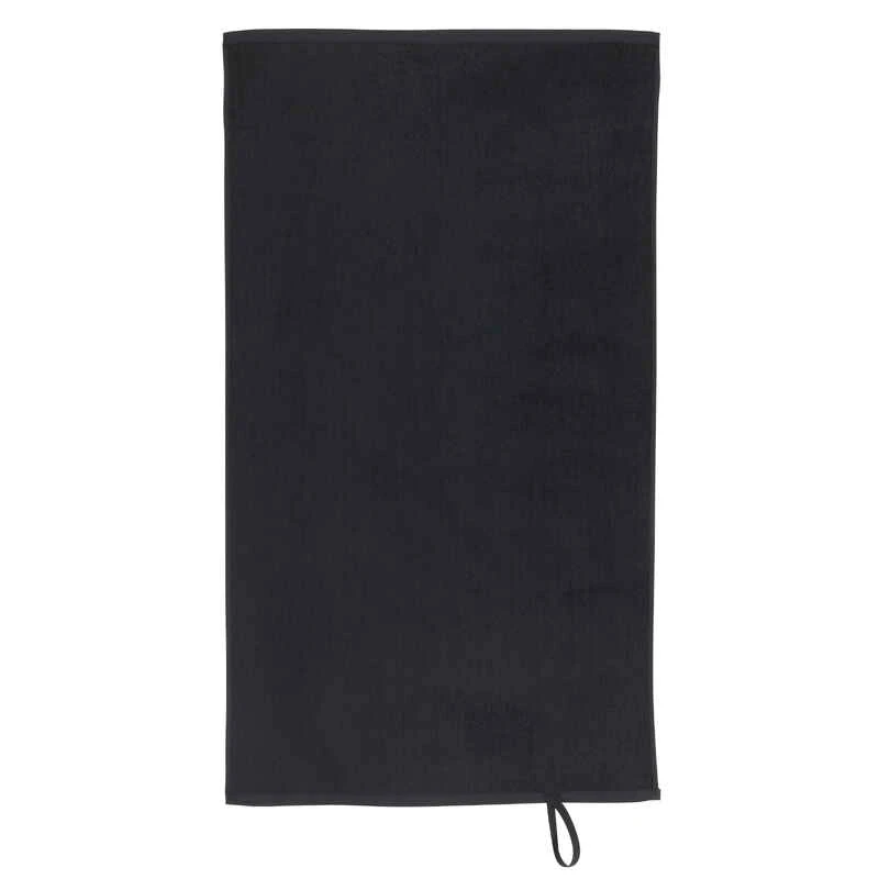 Serviette Petite Fitness Coton Noir 3 Serviette Petite Fitness Coton Noir