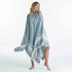 SERVIETTE PONCHO XXL 190x190 Cm Bleu 28 SERVIETTE PONCHO XXL 190x190 Cm Bleu -ProSportif Boutique serviette poncho xxl 190x190 cm 7