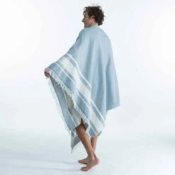 SERVIETTE PONCHO XXL 190x190 Cm Bleu 29 SERVIETTE PONCHO XXL 190x190 Cm Bleu -ProSportif Boutique serviette poncho xxl 190x190 cm 8