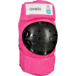 Set 3x2 Protections Roller Skate Trottinette Enfant BASIC Rose 11 Set 3x2 Protections Roller Skate Trottinette Enfant BASIC Rose -ProSportif Boutique set 3 protections roller skate trottinette enfant basic rose 2