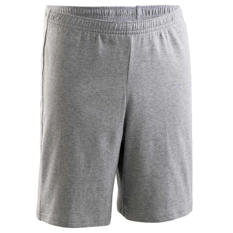 Short Enfant Coton - Basique Gris 3 Short Enfant Coton - Basique Gris