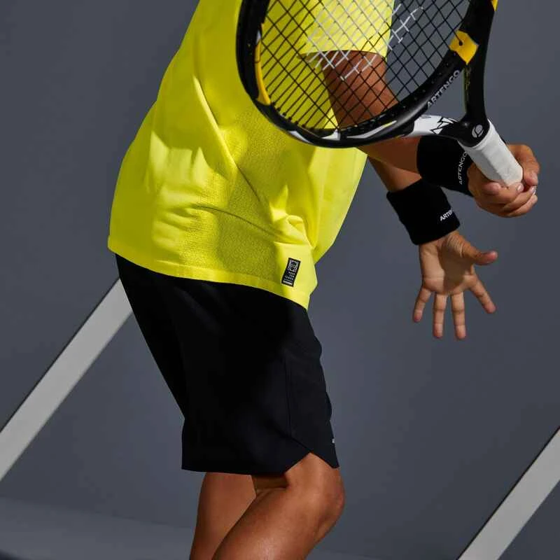 Artengo Short De Tennis Garçon - TSH900 Noir 5 Artengo Short De Tennis Garçon - TSH900 Noir – Image 3