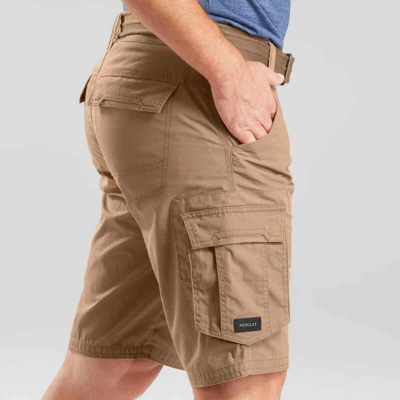 Short Cargo De Trek Voyage - TRAVEL 100 Marron Homme 9 Short Cargo De Trek Voyage - TRAVEL 100 Marron Homme – Image 7