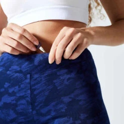 Short Cycliste Fitness Femme - 500 Imprimé Bleu Marine 12 Short Cycliste Fitness Femme - 500 Imprimé Bleu Marine -ProSportif Boutique short cycliste fitness femme 500 imprime bleu marine 4