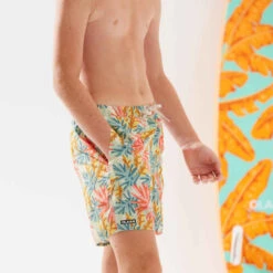 SHORT DE BAIN KAKI -ProSportif Boutique short de bain kaki 2