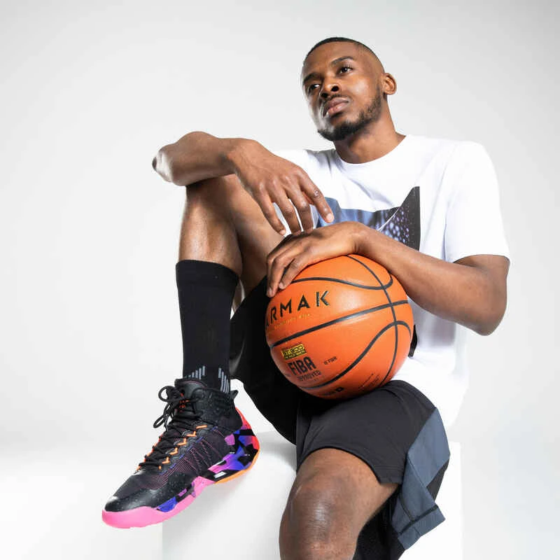 SHORT BASKETBALL HOMME / FEMME - SH500 NOIR 6 SHORT BASKETBALL HOMME / FEMME - SH500 NOIR – Image 4