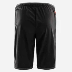 Kipsta SHORT DE FOOTBALL VIRALTO II NOIR & GRIS ANTHRACITE -ProSportif Boutique short de football viralto ii noir gris anthracite 4