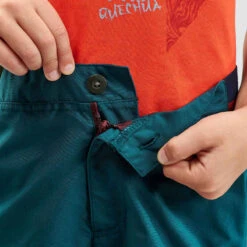 Quechua Short De Randonnée - MH100 Vert - Enfant 7-15 Ans - -ProSportif Boutique short de randonnee mh100 gris enfant 7 15 ans 1 7