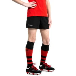 Short De Rugby R100 Avec Poches Enfant Noir -ProSportif Boutique short de rugby r100 avec poches enfant noir 4