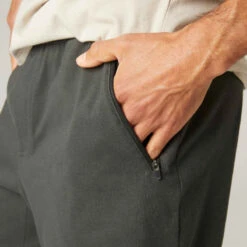 Short Fitness Homme - 500 Vert Foncé -ProSportif Boutique short de sport 520 long homme noir 4