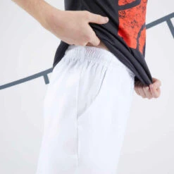 Artengo Short De Tennis Garcon - TSH100 Blanc -ProSportif Boutique short de tennis 100 enfant artengo blanc 3