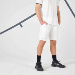SHORT DE TENNIS HOMME - ARTENGO DRY+ BLANC CASSE -ProSportif Boutique short de tennis homme tsh 900 light noir 4