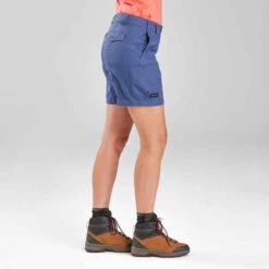 Short De Trek Voyage - TRAVEL 100 Bleu Femme 14 Short De Trek Voyage - TRAVEL 100 Bleu Femme -ProSportif Boutique short de trek voyage travel 100 bleu femme 2