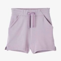 Short Fitness Femme Coton Avec Poche - 520 Mauve 15 Short Fitness Femme Coton Avec Poche - 520 Mauve -ProSportif Boutique short fitness femme majorite coton ecru 5