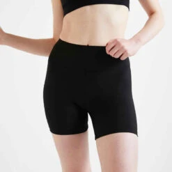 Short Moulant Fitness Cardio Femme Noir -ProSportif Boutique short fitness moulant 3