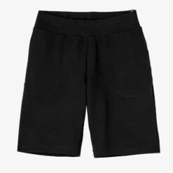 Short Coton Fitness Fit+ Coupe Droite Noir -ProSportif Boutique short regular fit 500 femme noir 4