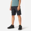 Short Garçon Synthétique Respirant - W500 Noir 2 Short Garçon Synthétique Respirant - W500 Noir -ProSportif Boutique short resistant et leger marine enfant